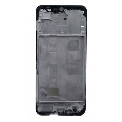 Lcd Frame Middle Chassis For Vivo Y16 Black By - Maxbhi Com