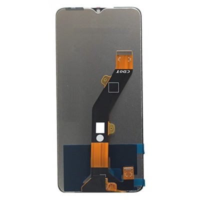 Lcd With Touch Screen For Infinix Smart 7 India Black By - Maxbhi Com