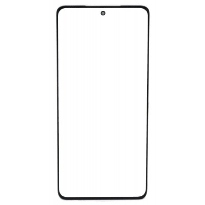 Replacement Front Glass For Motorola Edge 30 Fusion Black By - Maxbhi Com