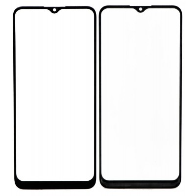 Replacement Front Glass For Nokia C32 Black By - Maxbhi Com
