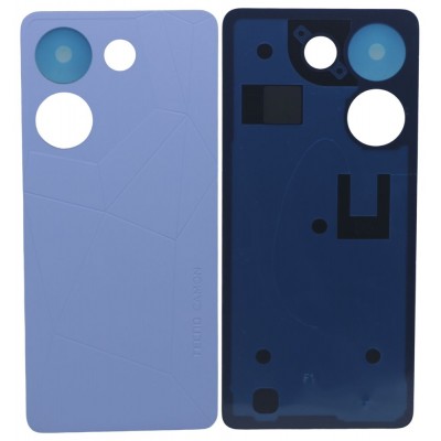 Back Panel Cover For Tecno Camon 20 Blue - Maxbhi Com