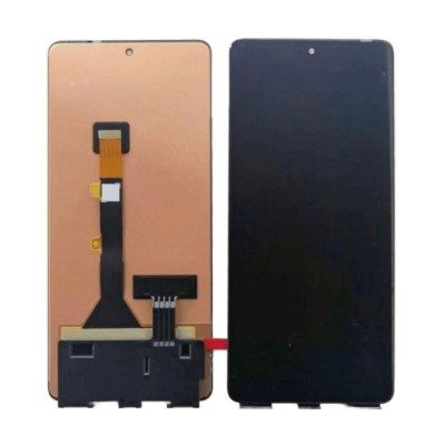 Lcd With Touch Screen For Tecno Camon 20 Black By - Maxbhi Com