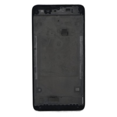 Lcd Frame Middle Chassis For Vivo Y55s Black By - Maxbhi Com