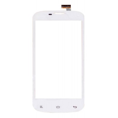 Touch Screen Digitizer For Spice Mi491 Stellar Virtuoso Pro White By - Maxbhi Com
