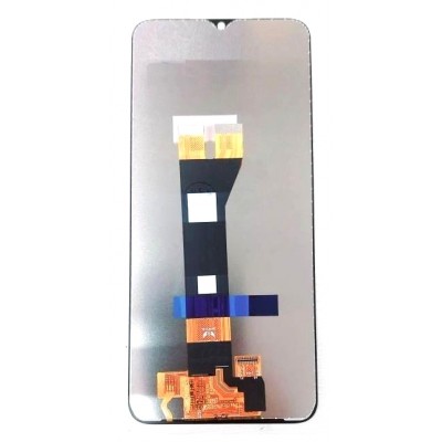 Lcd With Touch Screen For Lava Blaze 5g Black By - Maxbhi Com