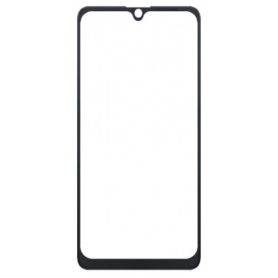 Replacement Front Glass For Cubot Note 8 Black By - Maxbhi Com