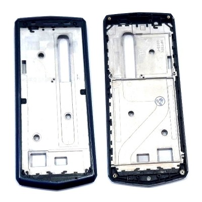 Lcd Frame Middle Chassis For Cubot Pocket 3 White By - Maxbhi Com