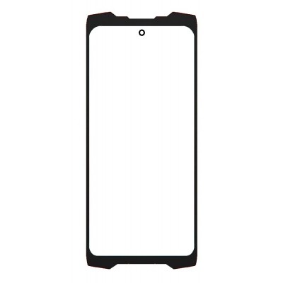 Replacement Front Glass For Blackview Bv9300 Black By - Maxbhi Com