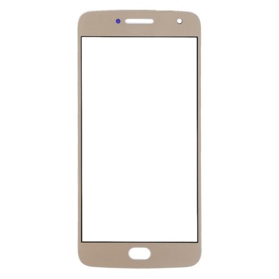Replacement Front Glass For Motorola Moto G5 Plus Gold By - Maxbhi Com