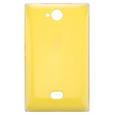Back Panel Cover For Nokia Asha 503 Dual Sim Yellow - Maxbhi Com