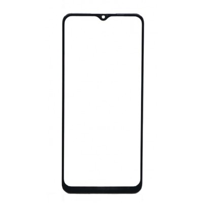 Replacement Front Glass For Realme 5i Black By - Maxbhi Com