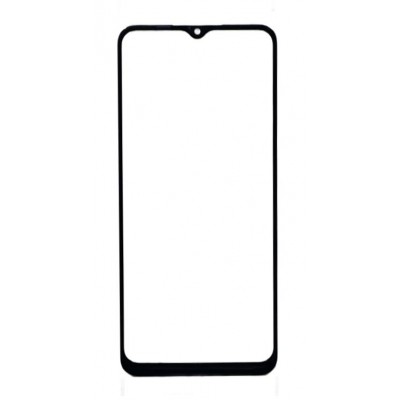 Replacement Front Glass For Realme 5i Black By - Maxbhi Com