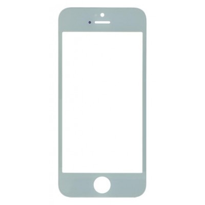 Replacement Front Glass For Apple Iphone 5 16gb Silver By - Maxbhi Com