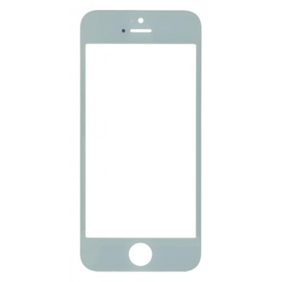 Replacement Front Glass For Apple Iphone 5 White By - Maxbhi Com