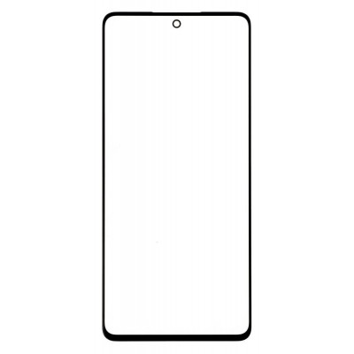 Replacement Front Glass For Samsung Galaxy A73 5g Black By - Maxbhi Com