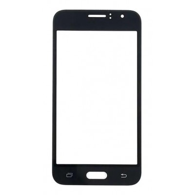 Replacement Front Glass For Samsung Galaxy J1 Ace Black By - Maxbhi Com