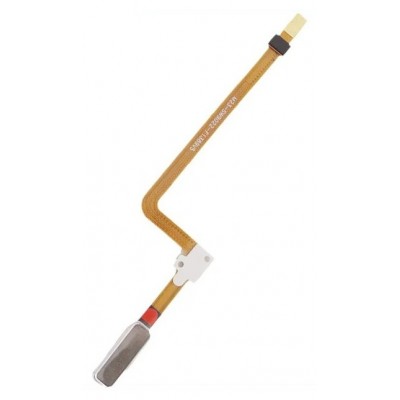 Fingerprint Sensor Flex Cable For Doogee V30t Grey By - Maxbhi Com