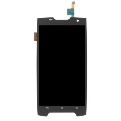 Lcd With Touch Screen For Cubot Kingkong Cs Black By - Maxbhi Com