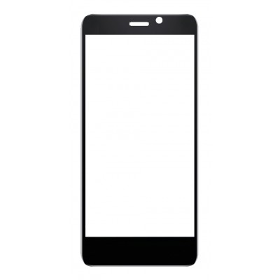Replacement Front Glass For Cubot J20 Black By - Maxbhi Com