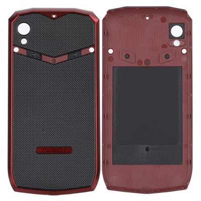 Back Panel Cover For Cubot Pocket Red - Maxbhi Com