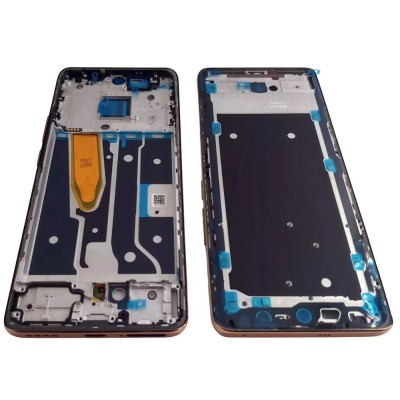 Lcd Frame Middle Chassis For Realme 11 Pro 5g Beige By - Maxbhi Com