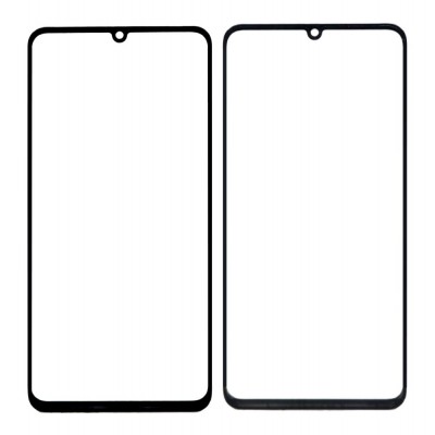 Replacement Front Glass For Realme Narzo N53 Black By - Maxbhi Com