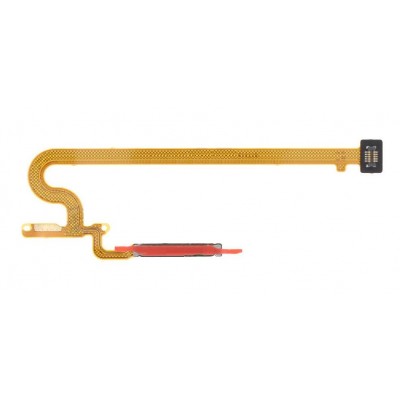 Fingerprint Sensor Flex Cable For Vivo Y16 Black By - Maxbhi Com