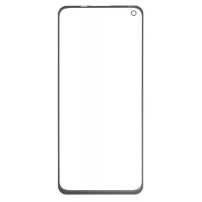 Replacement Front Glass For Oppo Reno6 Blue By - Maxbhi Com