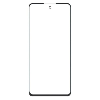 Replacement Front Glass For I Kall Z14 Black By - Maxbhi Com