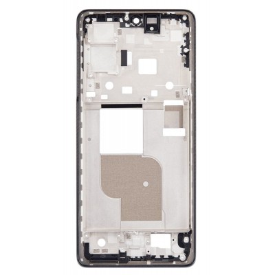 Lcd Frame Middle Chassis For Motorola Edge X30 5g Black By - Maxbhi Com