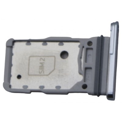 Sim Card Holder Tray For Samsung Galaxy S21 Ultra Silver - Maxbhi Com