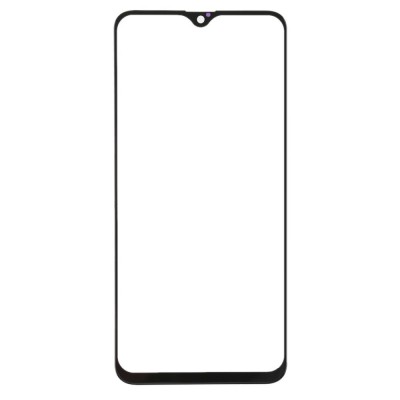 Replacement Front Glass For Oppo A7x Black By - Maxbhi Com