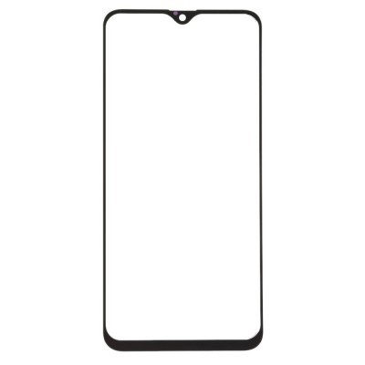 Replacement Front Glass For Oppo A7x Black By - Maxbhi Com