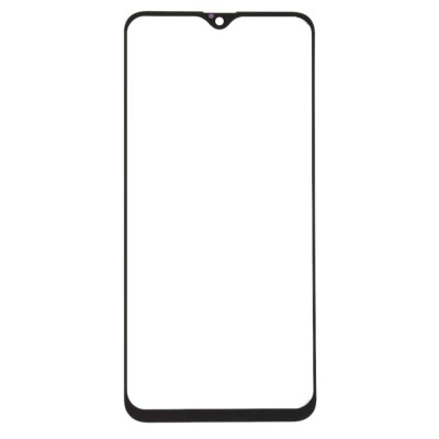 Replacement Front Glass For Oppo A7x Black By - Maxbhi Com