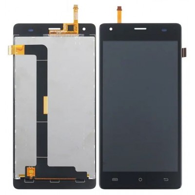 Lcd With Touch Screen For Cubot Echo Black By - Maxbhi Com