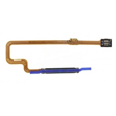 Fingerprint Sensor Flex Cable For Xiaomi Poco M5 Blue By - Maxbhi Com