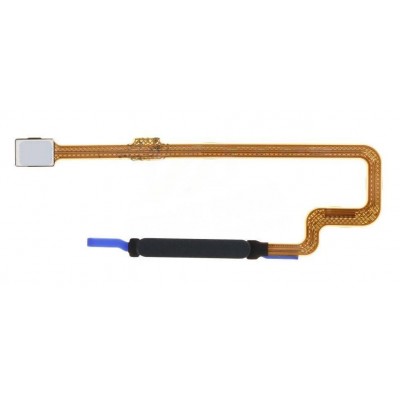 Fingerprint Sensor Flex Cable For Xiaomi Poco M5 White By - Maxbhi Com