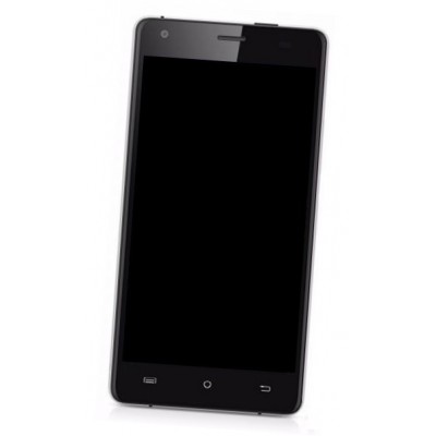 Lcd Frame Middle Chassis For Cubot Echo Black By - Maxbhi Com