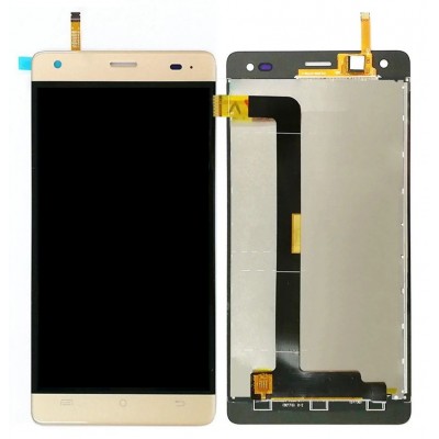 Lcd With Touch Screen For Cubot Echo Coffee By - Maxbhi Com