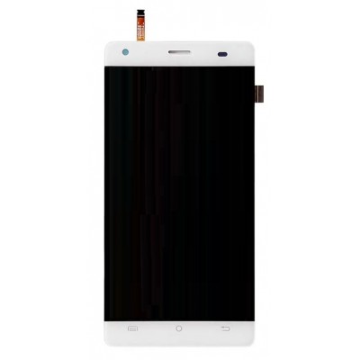 Lcd With Touch Screen For Cubot Echo White By - Maxbhi Com