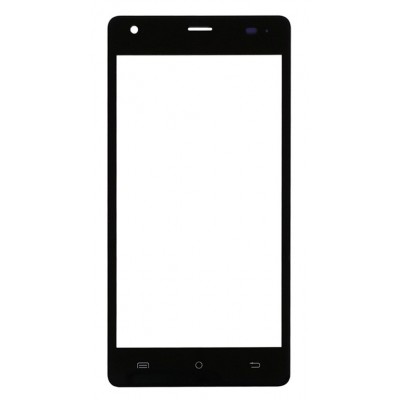 Replacement Front Glass For Cubot Echo Black By - Maxbhi Com