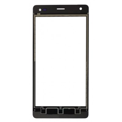 Replacement Front Glass For Cubot Echo Black By - Maxbhi Com