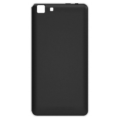 Back Panel Cover For Cubot Rainbow Black - Maxbhi Com