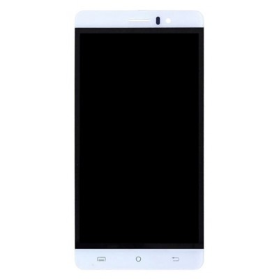 Lcd With Touch Screen For Cubot Rainbow White By - Maxbhi Com
