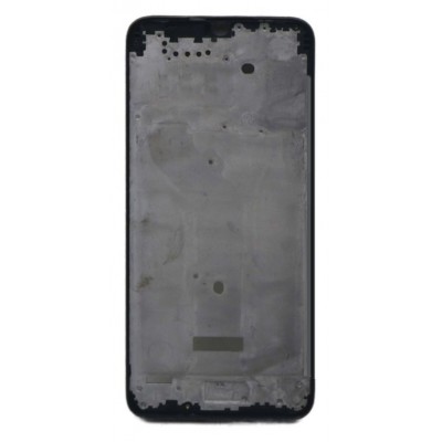 Lcd Frame Middle Chassis For Tecno Spark 7t Black By - Maxbhi Com