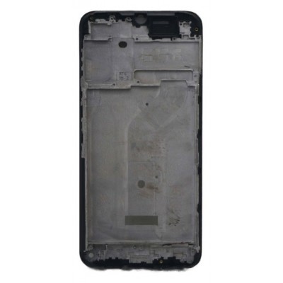 Lcd Frame Middle Chassis For Tecno Spark 7t Black By - Maxbhi Com