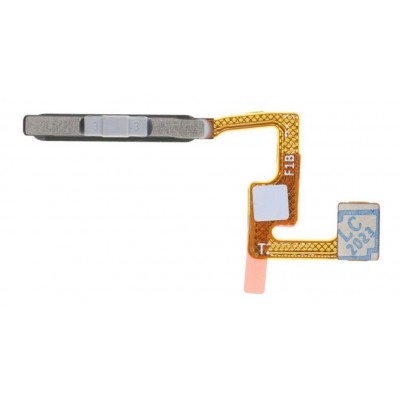 Fingerprint Sensor Flex Cable For Motorola Moto G Stylus 5g 2022 Black By - Maxbhi Com
