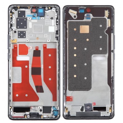 Lcd Frame Middle Chassis For Honor 70 Pro 5g Black By - Maxbhi Com