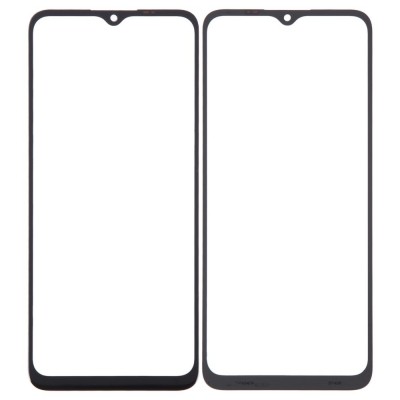 Replacement Front Glass For Tcl 40r Black By - Maxbhi Com
