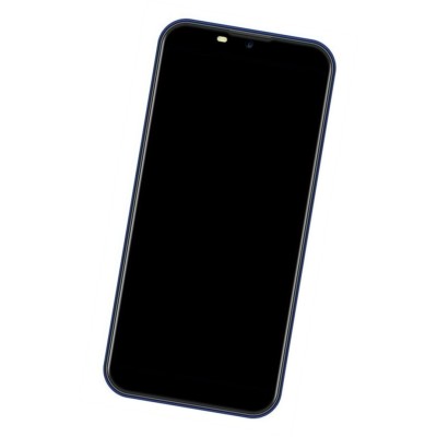 Lcd Frame Middle Chassis For I Kall Z4 Plus Grey By - Maxbhi Com